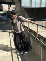 ミエルリネンカットアウトワイドパンツ 4C