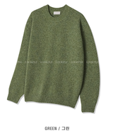 nade Alpaca Overfit Wool Round Knit