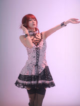 EvilTooth ct06-4 Series Graffiti Band Performance Outfit Subculture Hot Girl Sweet and Cool