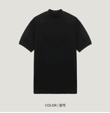 マッスルフィットハーフハイネック半袖Tシャツ