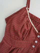  Bread Check Nashi Blouse  231346433