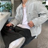  Filed Named Pigment Biker Jacket