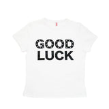 GOOD LUCK TEE WHITE