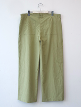 side pocket cotton pants