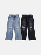 LMN Martin Vintage Bootcut Denim Pants (2 colors)