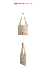 Mery summer knit bag