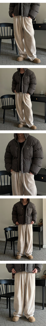 [F/W] ベルベットコーデュロイバンディングパンツ(3color)