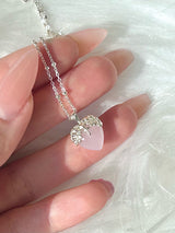 Seraphim Necklace(Pink,Opal)
