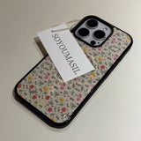 [+Magsafe] bloom color Ivory  epoxy bumper case 