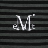 アストンストライプスリムフードTシャツ