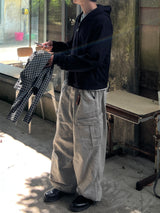 Toby Stone-Washed Cargo Pants (4 Colors)