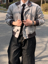 Petro tanker suede jacket