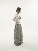 スプリットサイドシャーリングパンツ -1C
