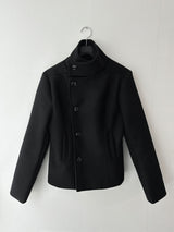 Line Slim High Neck Coat
