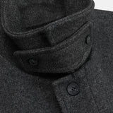 Pleddy フレンチチンストラップウールコート (2color)