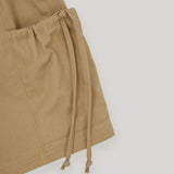 Beige Big Pocket Short