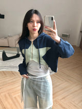 マルコクロップニットジップアップ