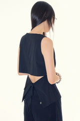 Lily back strap blouse