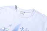スターフィッシュ ロゴ Tシャツ(White)