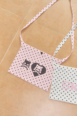 SKR 2ウェイポルカドットミニバッグ (PINK)