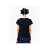 Umbrella Tee Navy