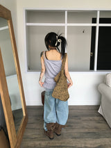 トリドットフリルノースリーブ