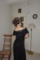 JOUJU LACE FLORAL DRESS