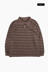 Modin pigment stripe polo