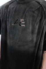 ビンテージウォッシュドグラディエントコットンTシャツ
