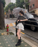 アントプリンテッドショートスリーブTシャツ