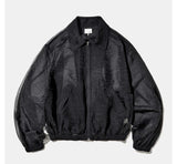 Shadow Organza Bomber Jacket J35 Black