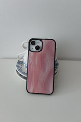Half pink epoxy case