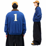 Vintage Numbering Blouson Jacket
