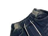 Enta Double Knee Bermuda Denim