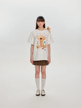 13DE MARZO Bear Stickers T-Shirt