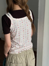 ribbon & bear sleeveless 