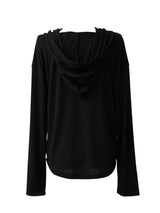  dotto loose-fit snap hoodie T (3color)
