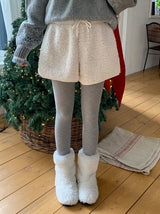 #FG Boa Fleece Banding Shorts (2color)