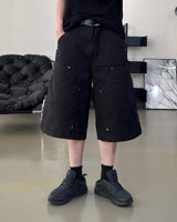Carbon Double Knee Bermuda Pants