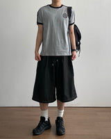サイクルプリンティングハーフパンツ