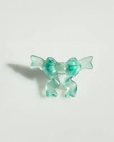 Jelly Ribbon Wing Ring - Matte Mint