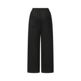 モエンクロスレザーパッチスウェットパンツ UNISEX (2Color)