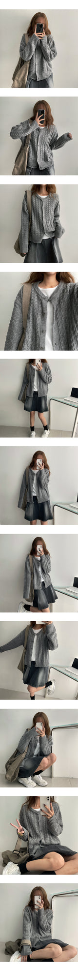 Mode Basic Round Slim Long Sleeve Tee