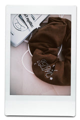 IDMT pop scrunchie (Brown)