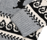  Logane Cowichan Dolphin Two-way Knit Zip-Up