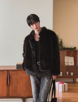 Cudi Over Fur Jacket