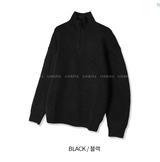  Logane Drake Cash-Like Half Zip-Up Knit