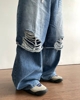 Alt Layered Denim Pants