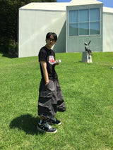 マッドピンタックバミューダカーゴパンツ 3C
