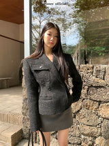 premium bokash wool jacket